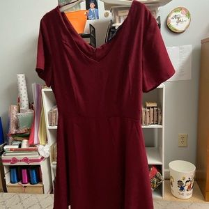 Vibrant Red Minidress barely worn